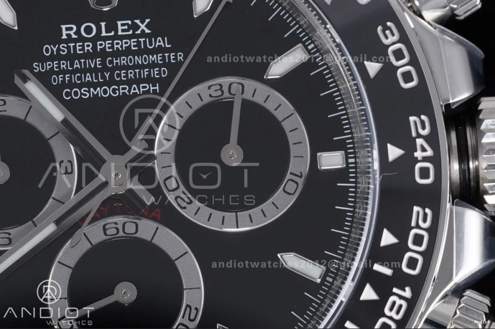 DD4131 SS Dial Best on 904L Daytona Bracelet Clean Black Edition 1:1 2023 126500 Steel 0518